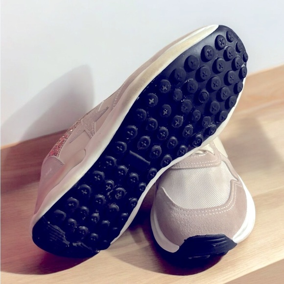 Vintage Havana Run Nude Glitter Star Sneaker Women’s Size 9. - Picture 9 of 9